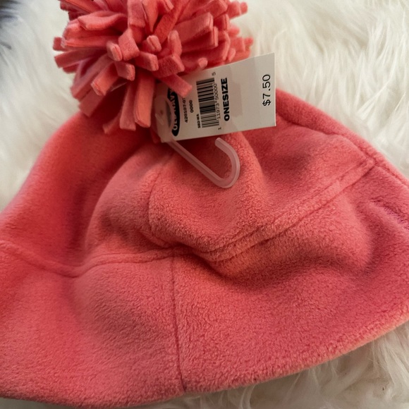 NWT Kids Pink Hat with PomPom by Old Navy - Picture 4 of 6